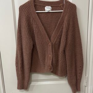 Abercrombie & Fitch Warm Cocoa Cardigan